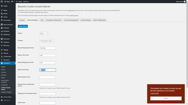 Baner Informujący o Ciasteczkach [Cookies] - RODO - dla Strony Internetowej WordPress смотреть онлайн