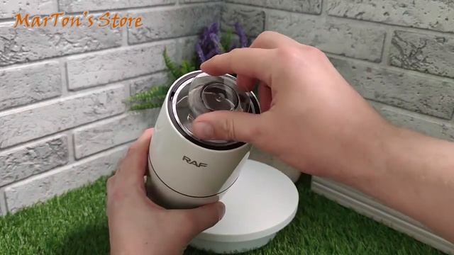 Обзор кофемолки RAF R.7122 смотреть онлайн