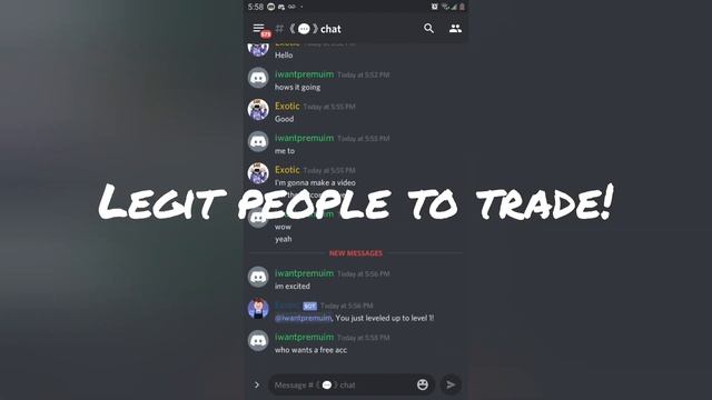 Roblox Trading Discord (Official Trading) смотреть онлайн