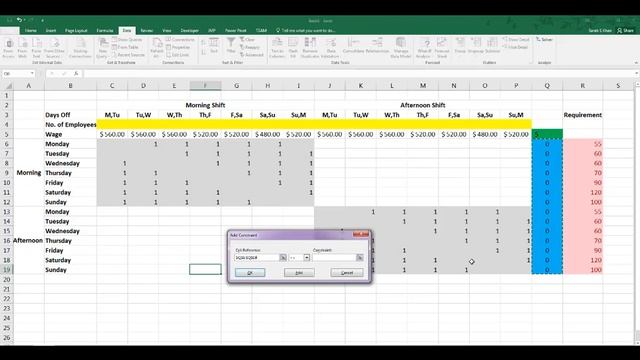 Scheduling Solver смотреть онлайн