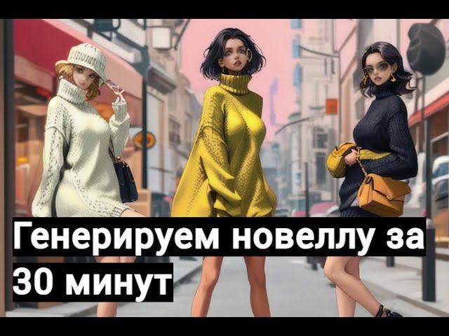Генерируем качественный сюжет для новеллы за полчаса смотреть онлайн