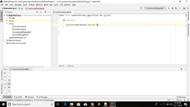 Primary Constructor in Kotlin | Constructor in Kotlin смотреть онлайн