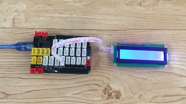OSOYOO PnP Starter Kit for Arduino Lesson16 I2C LCD 1602 Display смотреть онлайн