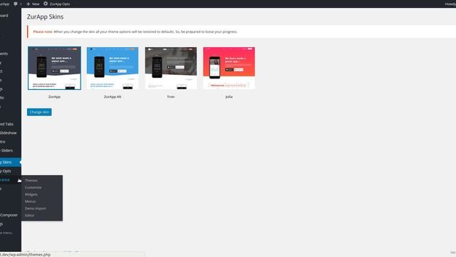 ZurApp - Multiconcept App Showcase Theme смотреть онлайн