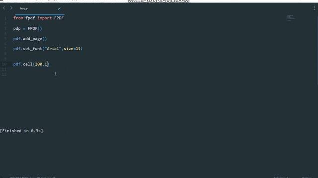 1. Create PDF files using python : convert text to pdf files with fpdf library смотреть онлайн