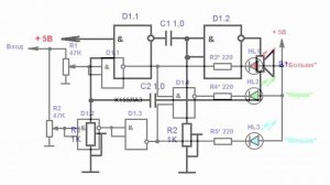 Простые устройства на микросхеме К155ЛА3