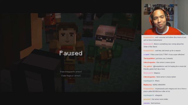 Let's Play Minecraft Story Mode (Blind) - Part 8 Enderman Mating Ritual смотреть онлайн