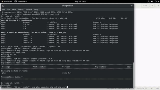 ENTLinux - INSTALLING PHP смотреть онлайн