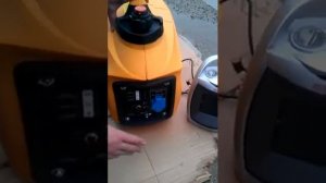 Huter инверторный бензогенератор DN 2700.Часть 1.Запуск.