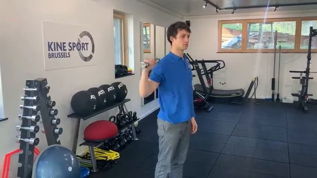 Schoulder - Strength Biceps 1 - Kine Sport Brussels смотреть онлайн