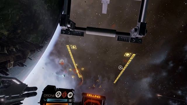 EVE: Valkyrie - Pre-Alpha Game Capture - December 2015 смотреть онлайн