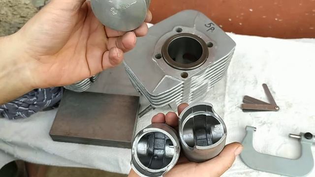 Цилиндры с поршнями Jawa смотреть онлайн