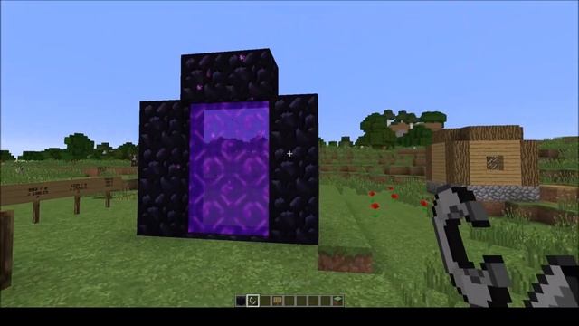 How to Connect a Nether Portal Using Coordinates - Minecraft Tutorials 1.17/1.18/1.19 | Portal Link смотреть онлайн