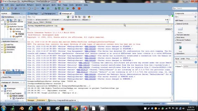 Döcu Content JDeveloper Weblogic DB2 Server Launch смотреть онлайн