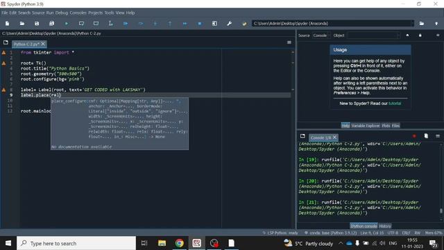 Python Basics | Part-1 | Let's Learn Python | GET CODED with LAKSHAY | Coding смотреть онлайн