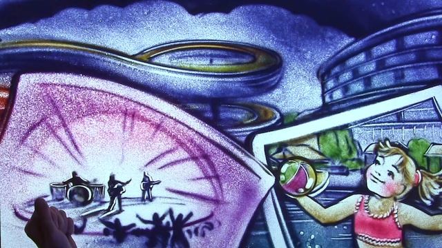 Песочное шоу о Calista - FootFest 2019 смотреть онлайн