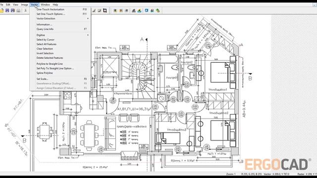ActCAD - Raster to vector - Image to DXF Converter смотреть онлайн