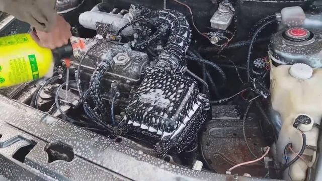 МОЖНО ЛИ МЫТЬ ДВИГАТЕЛЬ?!мойка двигателя смотреть онлайн