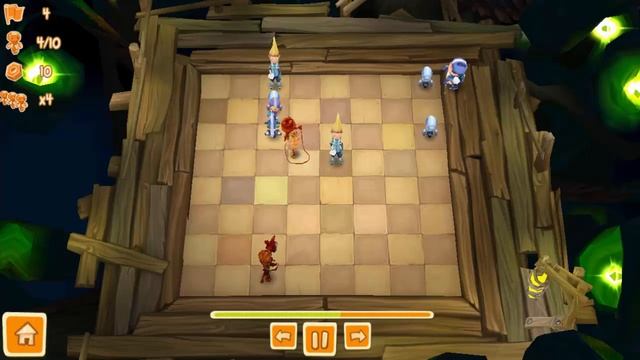 Board Defenders Magic Tree Level 4 - 3 Star - Best Solution - Walkthrough смотреть онлайн