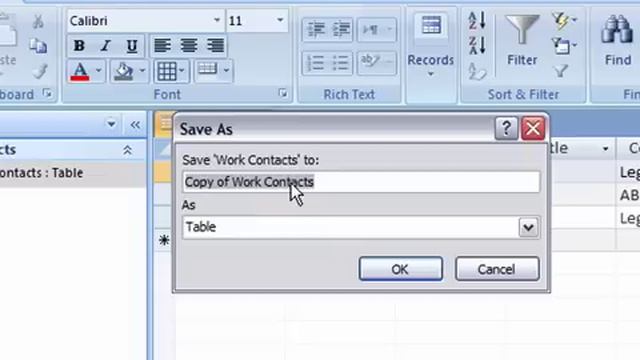 Rename a Database in Access 2007 смотреть онлайн