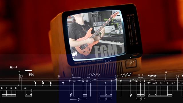 Alex Hutchings Frank Gambale - Ibanez Fgm 100 Demo - Guitar Tab Lesson Transcription смотреть онлайн