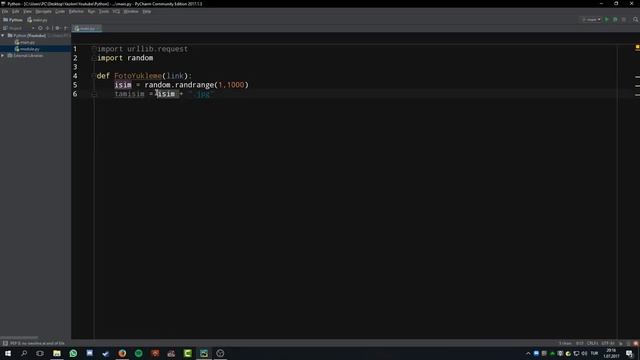 Python 3.6 Dersleri #24 | İnternetten Fotoğraf İndirme смотреть онлайн