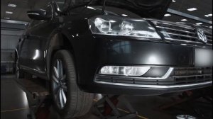 Замена масла и масляного фильтра в двигателе автомобиля Volkswagen Passat 7 1,8 TSI