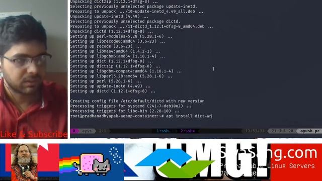 Setting up a NEPALI DICTIONARY SERVER - DICT PROTOCOL смотреть онлайн