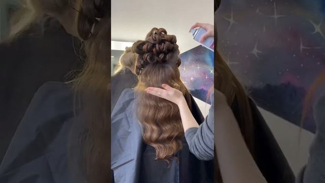 Стойкие ОБЪЕМНЫЕ ВОЛНЫ на длинные волосы (кудри джея) смотреть онлайн