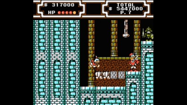 Dendy (Famicom,Nintendo,Nes) 8-bit Duck Tales 2 parts Scotland Secret Stage