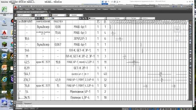 РАСЧЕТ КАЛЕНДАРНОГО ПЛАНА НАЧАЛО