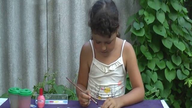 ℳ Как просто и красиво украсить ракушки, мастеркласс от #МарьянаС смотреть онлайн