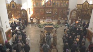 Страстная седмица. Вечерня Великого Пятка. Вынос Плащаницы.