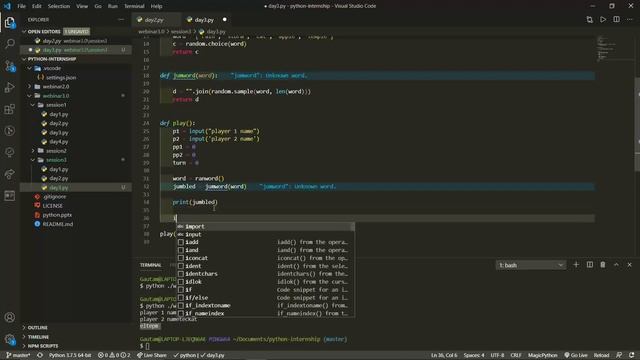 Session 3 Day 3: Python (A-Z) Basics to Advance | Python Tutorials for Beginners смотреть онлайн