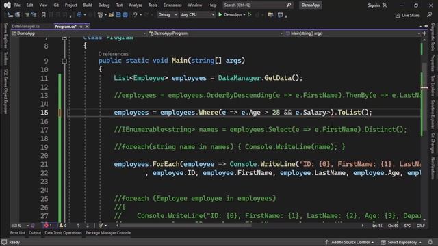 LINQ in C# in Hindi (हिंदी) | Query collections in C# in Hindi | Select Where First OrderBy GroupBy смотреть онлайн