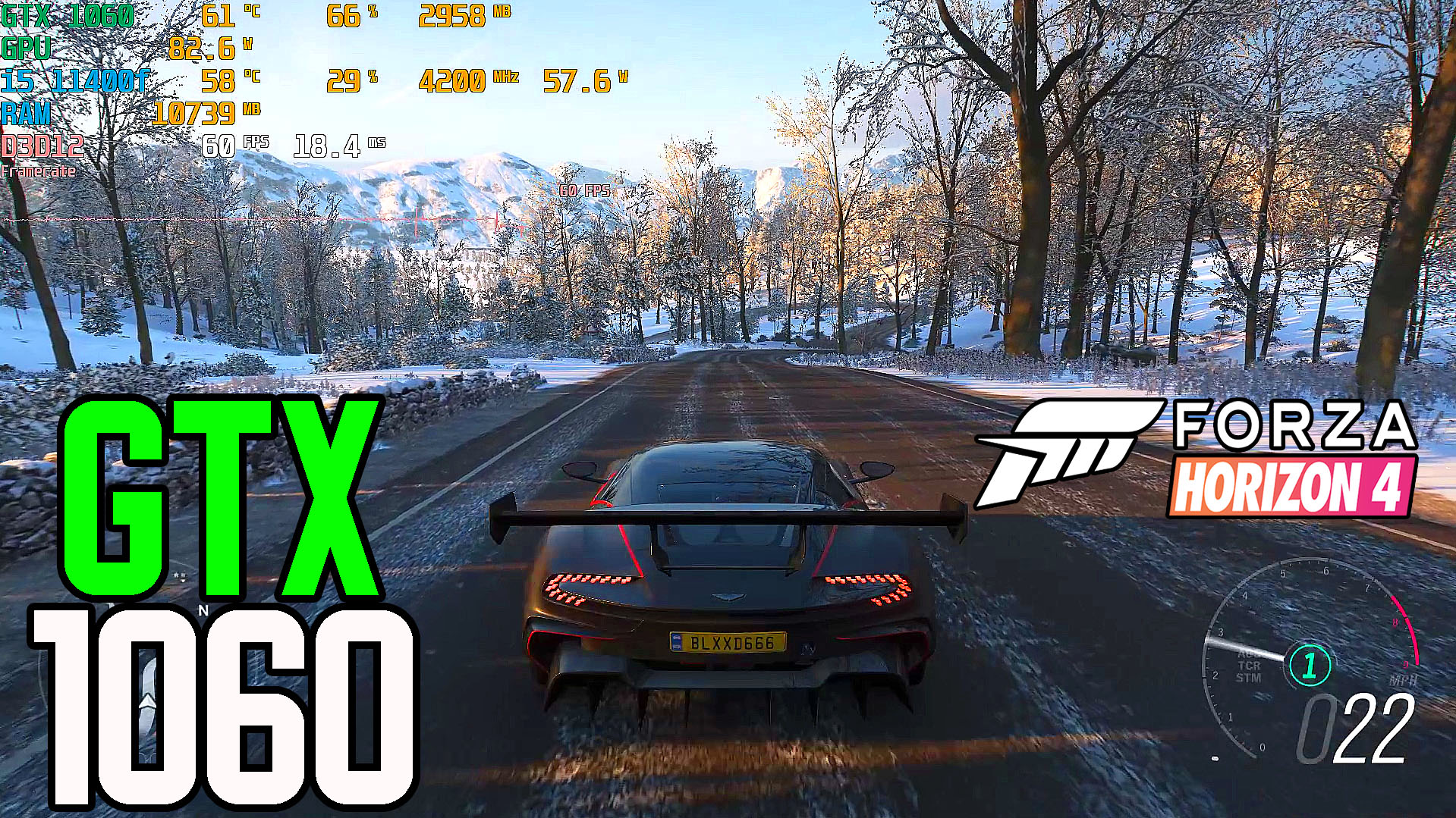 GTX 1060 3gb | i5 11400f | Forza Horizon 4 |Custom settings смотреть онлайн