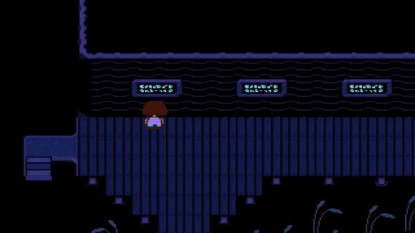 Undertale #4  (Нейтральный путь). Водопадье: Монстрёнок и Андайн