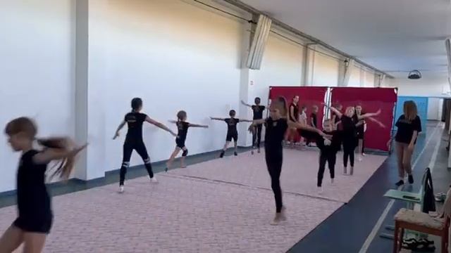 У спортивній школі працює секція з художньої гімнастики