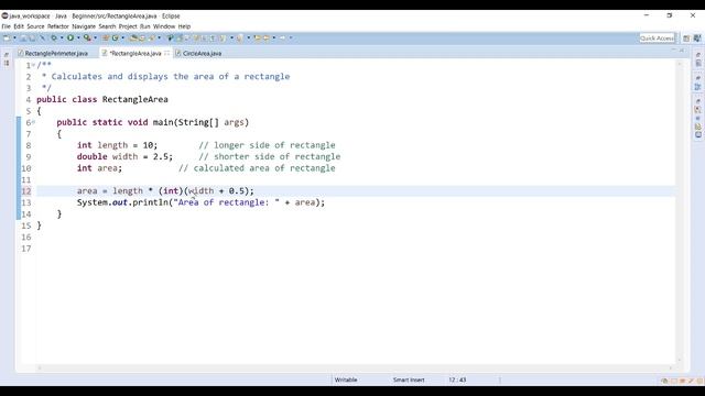 Java - Variables - B3 - 01 - Type Casting смотреть онлайн