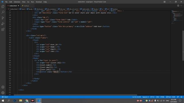 Vue.js CRUD Application || Vue.js Todo App || Vue.js da barcha funksiyaga ega Todo List yasash смотреть онлайн