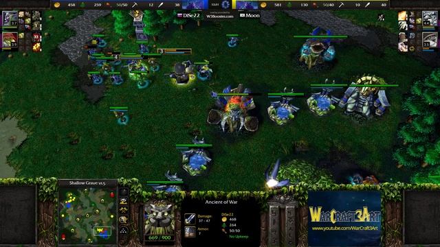 Moon(NE) vs Dise(NE) - Warcraft 3: Classic - RN7107 смотреть онлайн