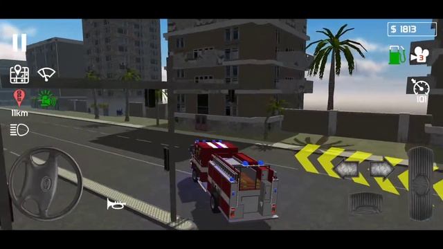 Fire Engine Simulator #58 - İtfaiye Oyunu İzle / Fire Department Simulator - Android Gameplay.. смотреть онлайн