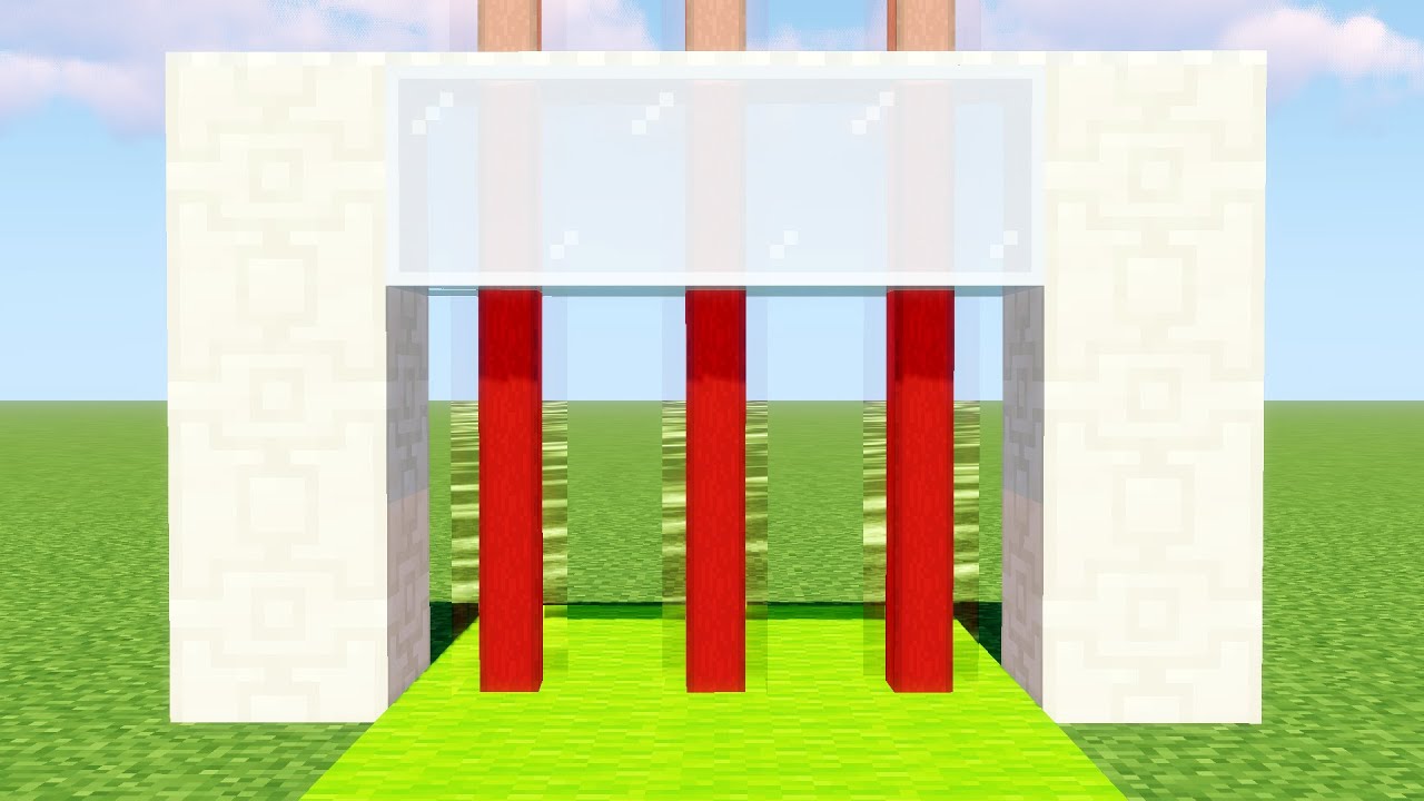 ЛАЗЕРНАЯ ДВЕРЬ В МАЙНКРАФТ БЕЗ МОДОВ!