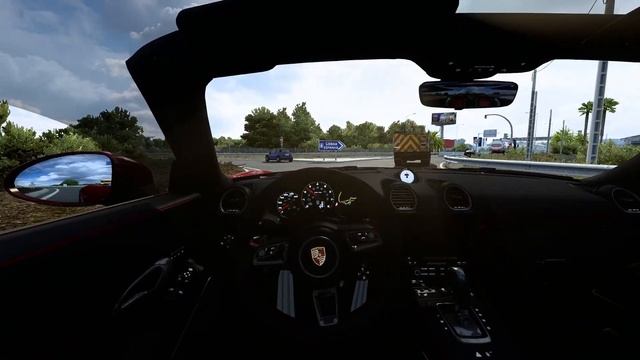 ETS 2 | Porsche 718 Boxster S | Euro Truck Simulator 2 Car Mod #ets2 #eurotrucksimulator2 #ets2mod