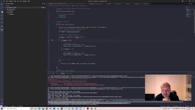 Войти в IT. Урок 7 . Практика типы данных, структура проекта, If Else, Switch, типичные ошибки смотреть онлайн