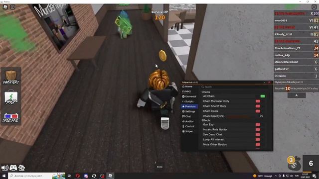 ROBLOX | Murder Mystery 2 Script/Hack! Autofarm,Auto Exp,Esp,Fly,God Mode |*Pastebin 2022* смотреть онлайн