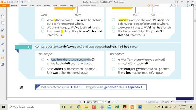 Grammar in use - درس 15 - گرامر ماضی بعید - past perfect смотреть онлайн