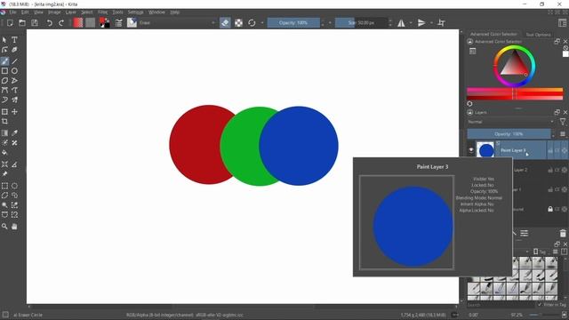 Concept Of Layers In Digital Drawing In Hindi?layers In Krita In Hindi?