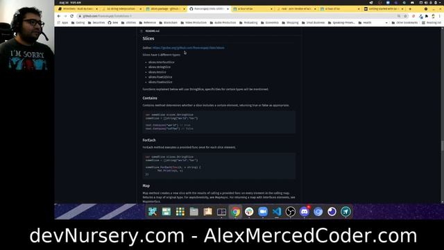 AM Coder - 100 Days of Rust and Go - #6 - Arrays, Slices, Vectors on my! смотреть онлайн