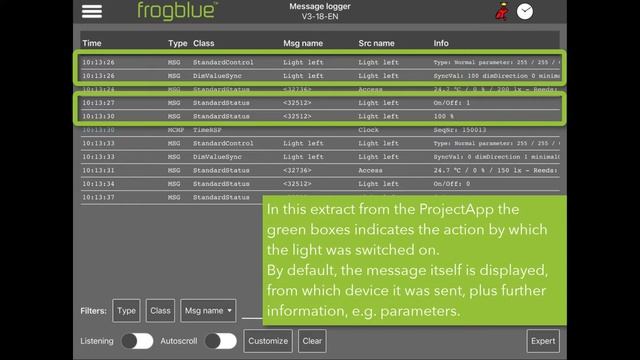 Use message logger for analysis смотреть онлайн